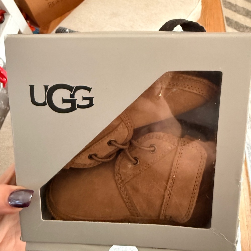 UGG Baby Neumel Booties in Tan